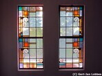 Glas-in-loodramen begane grond.
<br/>
Gert-Jan Lobbes, 2017